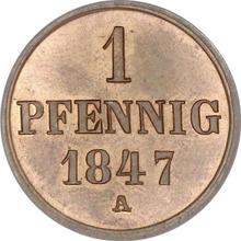 1 Pfennig 1847 A  
