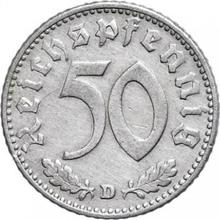 50 Reichspfennig 1942 D  