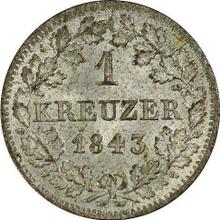 Kreuzer 1843   