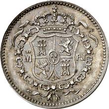 1 Peso 1857 M PJ  (Pattern)