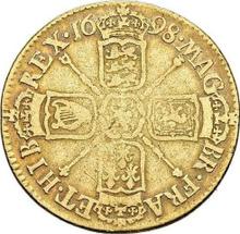 Guinea 1698    "Second laureate bust"