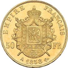 50 Francs 1858 A  