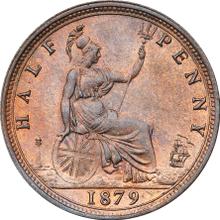Halfpenny 1879   