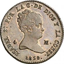 4 Maravedís 1850   
