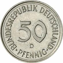 50 Pfennig 1989 D  
