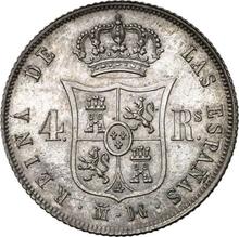4 Reales 1848 M DG 