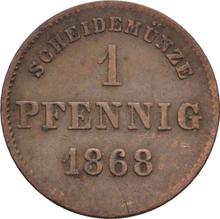 1 Pfennig 1868   