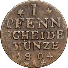 1 Pfennig 1804 A  