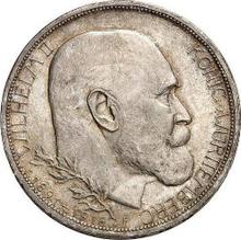 3 marki 1916 F   "Wirtembergia"