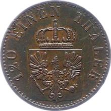 3 пфеннига 1870 B  