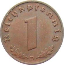 1 Reichspfennig 1937 D  