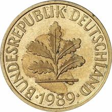 10 Pfennig 1989 J  