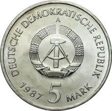 5 Mark 1987 A   "Berliner Nikolaiviertel"