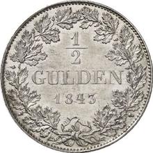 1/2 Gulden 1843   