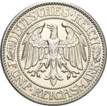 5 Reichsmark 1928 J   "Oak Tree"