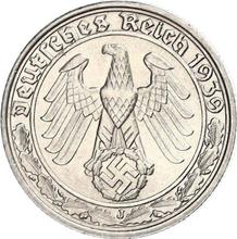 50 Reichspfennig 1939 J  