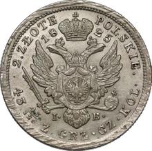 2 Zlote 1825  IB  "Small head"