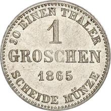 1 Groschen 1865  B 