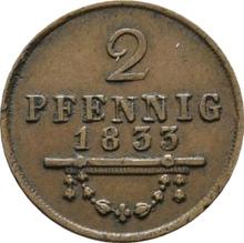 2 Pfennig 1833   