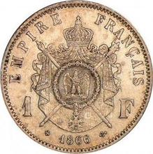 1 Franc 1866 BB  