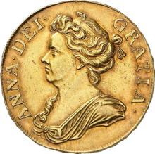 Five guineas 1709    "Post Union"