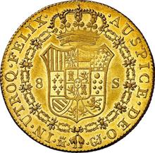 8 Escudos 1817 M GJ 