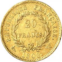 20 Francs 1808 W  