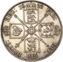 Florin 1892   JEB "Jubilee Head"