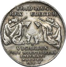 1/2 Thaler 1711  ILH  "Vikariat"