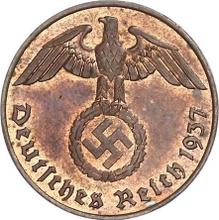 2 Reichspfennig 1937 E  