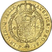 4 Escudos 1797 P JF 