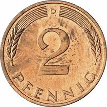 2 Pfennig 1991 D  