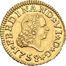 1/2 Escudo 1759 S JV 