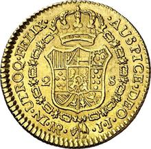 2 Escudos 1786 NR JJ 