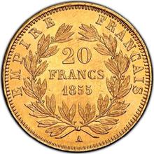 20 Francs 1855 A  