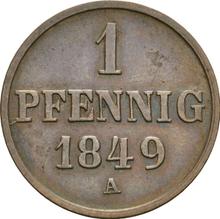 1 Pfennig 1849 A  