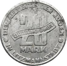 20 Mark 1943    "Litzmannstadt Ghetto"