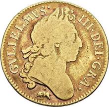 Guinea 1698    "Second laureate bust"