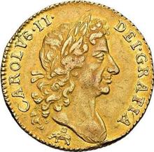 Guinea 1676    "Fourth laureate bust"