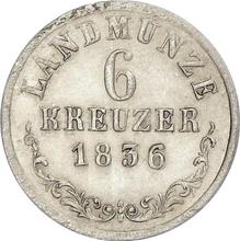 6 krajcarów 1836  K 