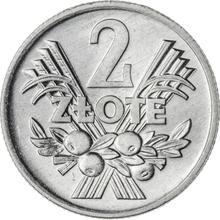 2 Zlote 1974 MW   "Sheaves and fruits"