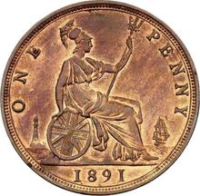 Penny 1891   