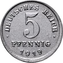 5 Pfennig 1915-1922   