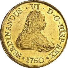 8 Escudos 1750 So J 