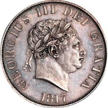 Halfcrown 1817    "Small head"