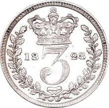 3 Pence 1828    "Maundy"