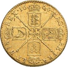 Guinea 1664    "Third laureate bust"