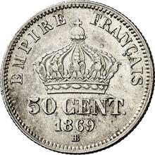 50 Centimes 1869 BB  