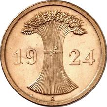 2 Reichspfennig 1924 A  