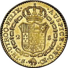 2 Escudos 1800 S CN 
